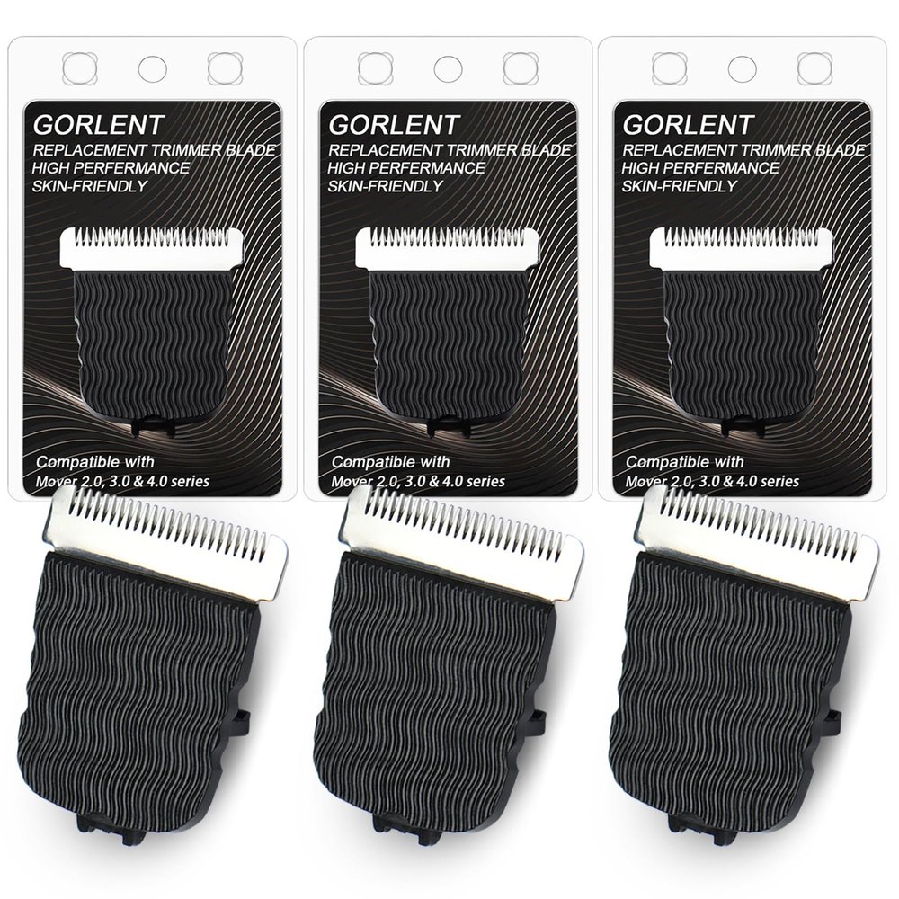 GORLENT Replacement Trimmer Blades for Manscape The Lawns Mower 4.0 3.0 2.0