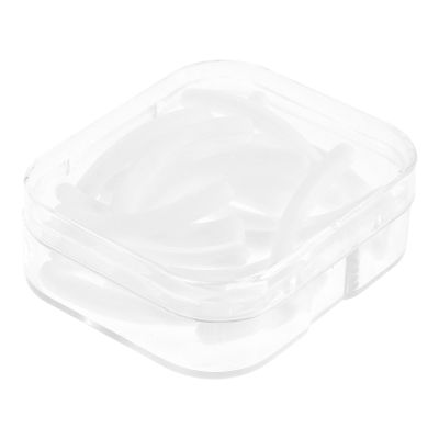 IWOWHERO Eyelash Curler Replacement Pads Silicone Refills 24Pcs High Elasticity Soft Silicone Strips with Storage Box for Universal Eye Curlers Beauty Accessory