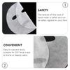 FOYTOKI 50Pcs Facial Mask Sheets Natural Fiber Soft Disposable Skin Care Supply for Women DIY Beauty Face Light-Colored Environmentally Friendly Sheets view 2