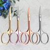 4 Pack Stainless Steel Mustache Scissors for Men Beard Trimming view 2