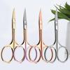 4 Pack Stainless Steel Mustache Scissors for Men Beard Trimming view 3