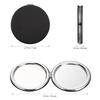 IWOWHERO Portable Mini Makeup Mirror 2pcs Small Compact Travel Mirror for Purse with Magnifying Function for On-The-Go Use view 2