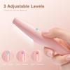 Sonic Dermaplaning Tool for Women Face, Rechargeable Peach Fuzz Remover with 3 Speeds, Facial Hair Razor for Eyebrow, Cheeks & Upper Lip, Gentle Exfoliating Face Shaver view 3