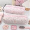 AnBlack Hair Tools Travel Bag for Shark Flex Floral Prints Puffer Carring Case Portable Dyson Airwrap Travel Case for Shark Hair Dryer Flat Curing Iron Organizer (Floral bow) view 3