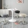 Maixhae Adjustable Vanity Stool, White Rolling Stool with Wheels and Gas Lift, 360-Degree Swivel Stools Chair, Adjustable Height Stools for Makeup, Office, Drafting Table Grey One Size view 2
