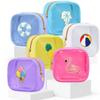 Silkfly 6 Pcs Mini Preppy Patch Makeup Bags Bulk, Beach, Multicolor view 1