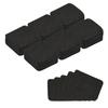 300 Pcs Lint Free Wipes for Nails, Soft & Absorbent Wipes for Gel Polish Removal, Nail Prep & Eyelash Extensions (Black) view 1