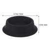 MUSISALY Silicone Shaving Bowl and Foaming Mug 2Pcs Lightweight Travel Shave Soap Bowl for Men Barber Grooming Supplies Beard Bubble Vessel view 2