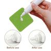 300 Pcs Lint Free Wipes for Nails, Soft & Absorbent Wipes for Gel Polish Removal, Nail Prep & Eyelash Extensions (Green) view 4