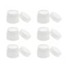 VALICLUD 20Pcs Double-Layer Facial Cream Box 5G Frosted White Cosmetics Container with Inner Lid Travel Makeup Storage Jar for Skincare and Lotion view 1