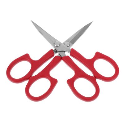 IWOWHERO Stainless Steel Brow Scissors and Beard Trimmer 2Pcs Curved and Straight Blades Facial Hair Grooming Tool for Precise Eyebrow and Eyelash Extension Maintenance