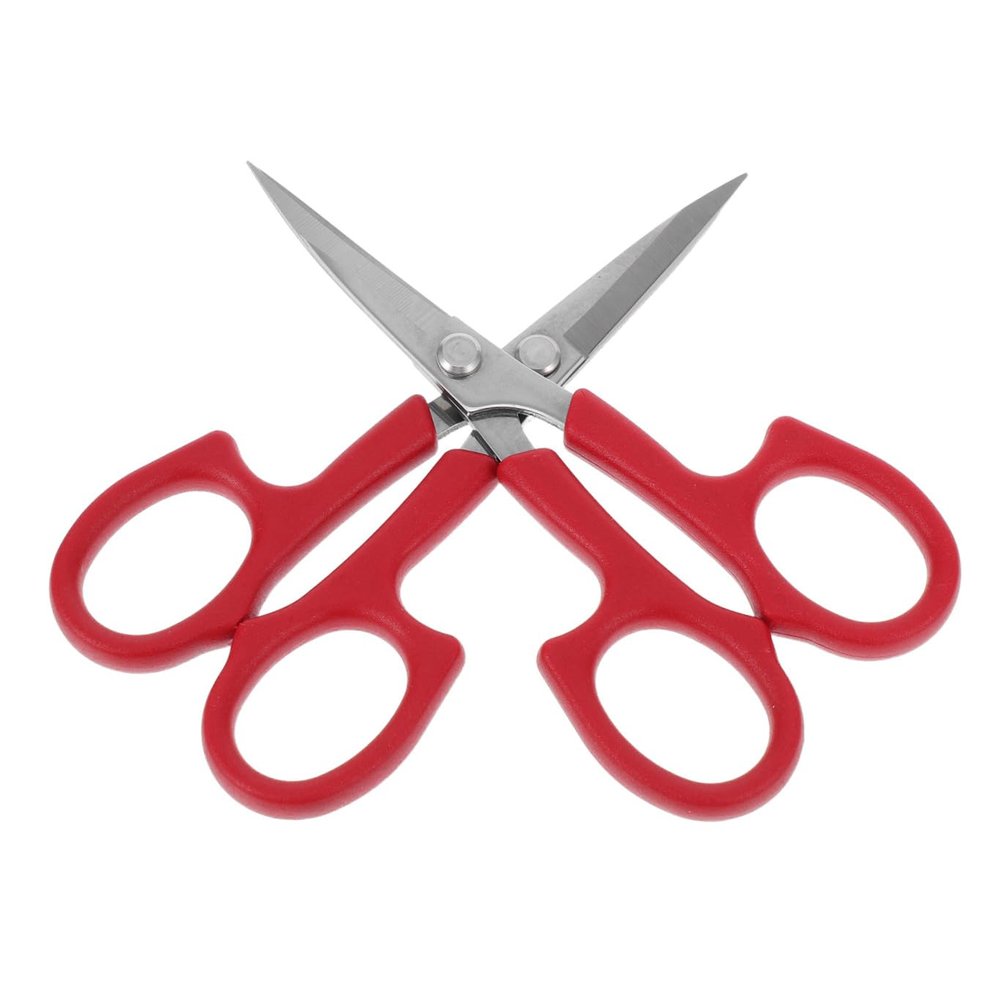IWOWHERO Stainless Steel Brow Scissors and Beard Trimmer 2Pcs Curved and Straight Blades Facial Hair Grooming Tool for Precise Eyebrow and Eyelash Extension Maintenance