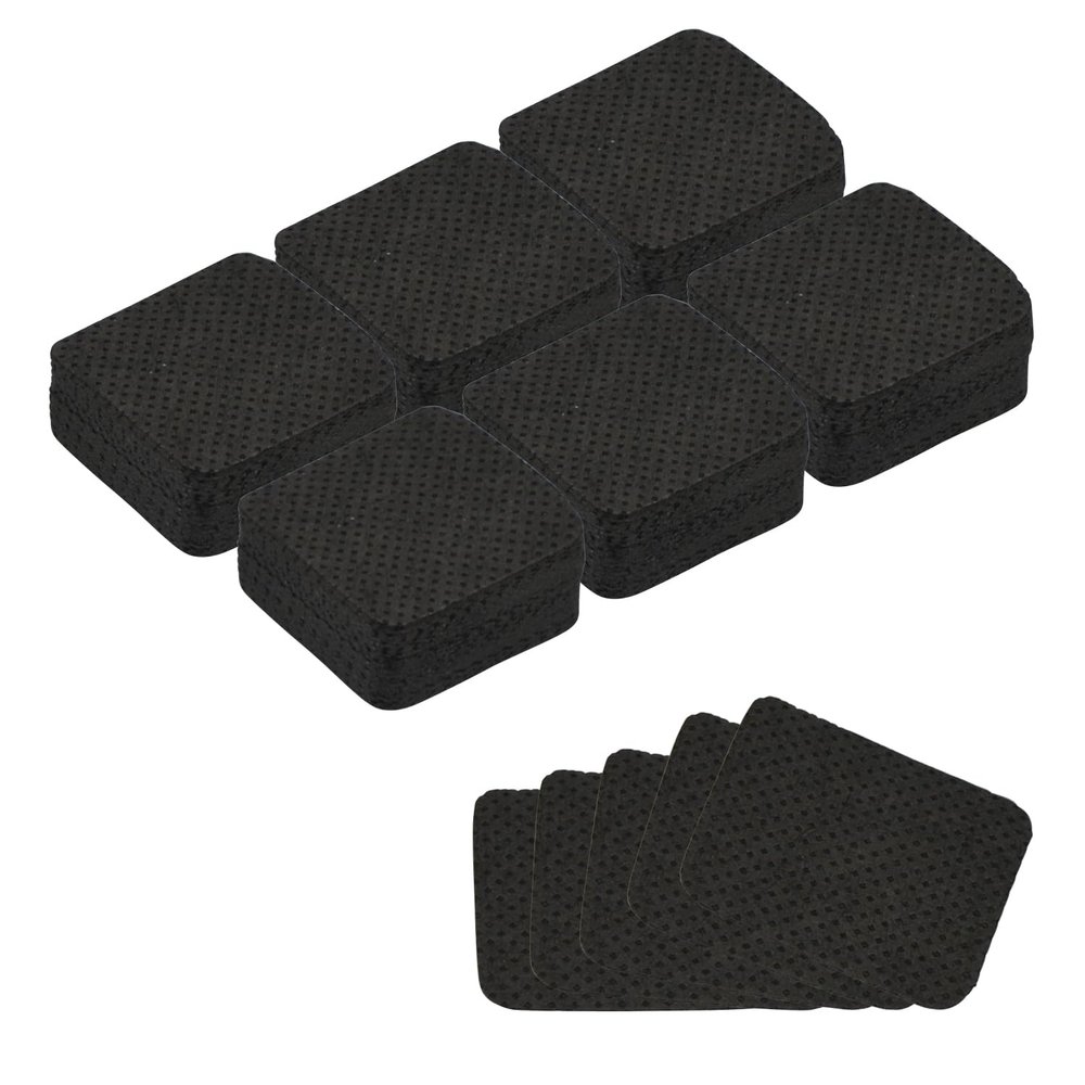 150 Pcs Lint Free Wipes for Nails, Soft & Absorbent Wipes for Gel Polish Removal, Nail Prep & Eyelash Extensions (Black)