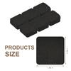 150 Pcs Lint Free Wipes for Nails, Soft & Absorbent Wipes for Gel Polish Removal, Nail Prep & Eyelash Extensions (Black) view 2