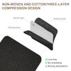 150 Pcs Lint Free Wipes for Nails, Soft & Absorbent Wipes for Gel Polish Removal, Nail Prep & Eyelash Extensions (Black) view 3