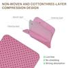 150 Pcs Lint Free Wipes for Nails, Soft & Absorbent Wipes for Gel Polish Removal, Nail Prep & Eyelash Extensions (Pink) view 3