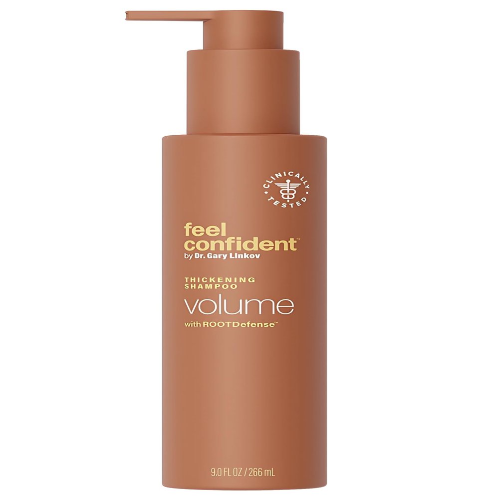 Shampoo for Thinning Hair, Hair Surgeon Formulated Thickening Shampoo with Saw Palmetto, Pumpkin Seed Oil, Caffeine & DHT-Blocking Botanicals for Fine & Thinning Hair, Men & Women, 9 fl oz / 266 mL
