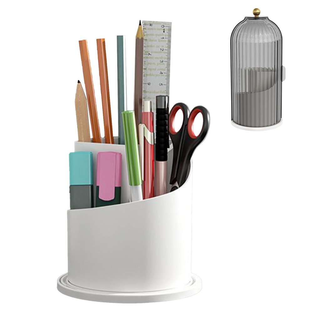 Makeup Brush Holder 360-Degree Rotation Case