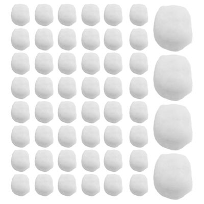 2 Pack Cotton Balls Makeup Remover Cotton for Sensitive Complexion White