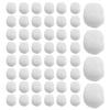 2 Pack Cotton Balls Makeup Remover Cotton for Sensitive Complexion White view 1