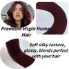 Mini 99J Tape in Invisible Hair Extensions Human Hair 12in for Girls view 2