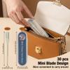 30PCS Manual Nose Hair Trimmer with Ear Picker for Women Men, Upgrade Double-Sided Nasal Hair Cutter 360 Rotating Nose Hair Razor Scissors Nostril Hair Remover Tools with Storage Box Grooming Kit view 2