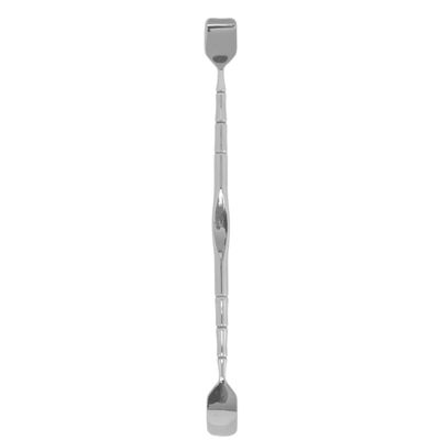 NinthAvenue Basics Dual-Ended Stainless Steel Blackhead Extractor and Facial Scraper, Portable Pore Prep Tool for Skin Care and Facial Cleaning, Handheld Beauty Tool for Blackhead Removal