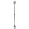 NinthAvenue Basics Dual-Ended Stainless Steel Blackhead Extractor and Facial Scraper, Portable Pore Prep Tool for Skin Care and Facial Cleaning, Handheld Beauty Tool for Blackhead Removal view 1