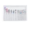 Yinhing Nail Drill Bits Set Professional 14PCS Sanding Polishing Removing for Acrylic Gel Nails Manicure Pedicure Tool with Storage Case Multi Color view 1