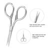 Yinhing Stainless Steel Beard Trimmer Scissor Professional Barber Grade Cutting Tool for Men Mustache Eyebrow Bang Trimming Silver 3.54 Inches view 3