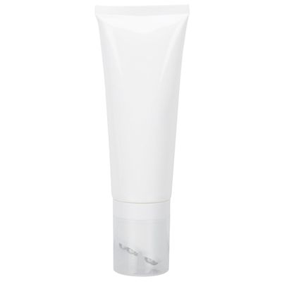Luxshiny 100ml Stainless Steel Roller Ball Bottle, Leak-Proof Refillable Empty Roll-on Container for Essential Oil Perfume Travel Use White 6.88X1.38X1.38in