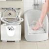 hocvseo Muslim Footbath, Press Spray Foot Washer, with Inlet/Outlet Pipes and Angle Valves, Wudu Wash Ablution Foot Washer, Promote Blood Circulation, Stress Relief view 1