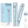 Dermave Shaver Bikini Shaver - Trimmer 2.0 for Women, 2 in 1 Electric Dual Head Razors, Ipx7 Waterproof, USB Charging, Painless Hair Removal for Private Area/Facial/Pubic/Hair Body (Blue) view 1