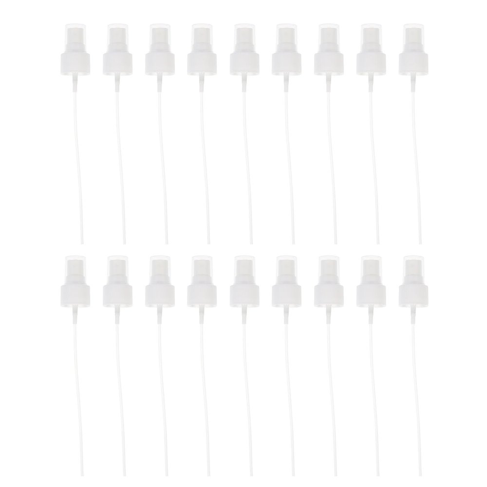 FIXOSHEE 40Pcs White Fine Mist Spray Nozzle Replacements