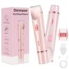 Dermave Shaver Bikini Shaver - Trimmer 2.0 for Women, 2 in 1 Electric Dual Head Razors, Ipx7 Waterproof, USB Charging, Painless Hair Removal for Private Area/Facial/Pubic/Hair Body (Pink) view 1