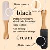 2-Pack Professional Pedicure Foot File & Pumice Stone with Wooden Handle on a Stick - Callus Remover and Foot Scrubber for Dead Skin, Dry Rough Feet, Cracked Heels and Corns view 3