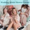 16 Sets Travel Makeup Brush Set Synthetic Fiber Face Foundation Make up Brushes Bridesmaid Gift with Travel Makeup Bag for Wedding Bridal Shower Favors Bachelorette Party Gift (Black) view 4