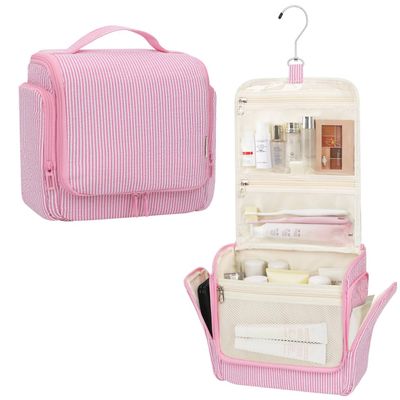 Relavel Travel Hanging Toiletry Bag, Makeup Bag for Women Girls Kids Gifts