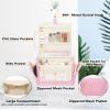 Relavel Travel Hanging Toiletry Bag, Makeup Bag for Women Girls Kids Gifts view 2