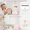 Relavel Travel Hanging Toiletry Bag, Makeup Bag for Women Girls Kids Gifts view 4