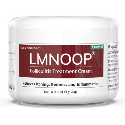 LMNOOP Folliculitis Treatment Cream, 3.52oz
