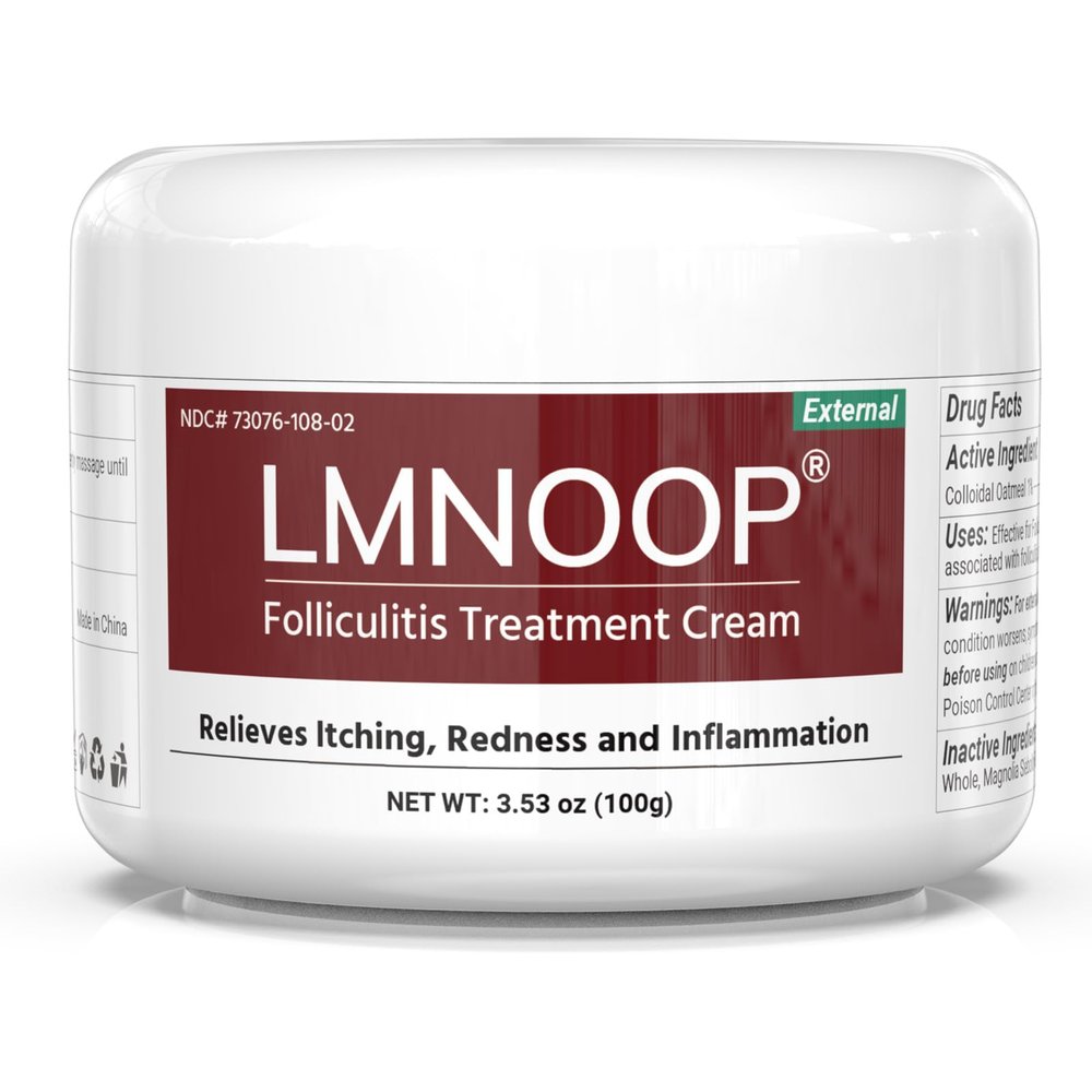 LMNOOP Folliculitis Treatment Cream, 3.52oz