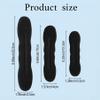 3PCS Hair Bun Maker For Women's Hair, 3 Sizes Sponge Hair Updo Shaper for Long Curly Straight Thin Wavy Hair Magic Hair Curler Clip Ties Hair Styling Accessories French Twist Hair Tool view 2