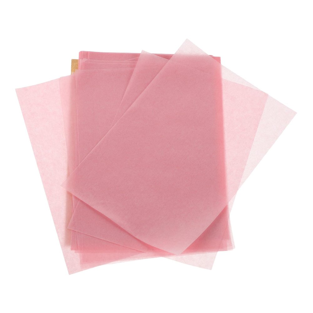 CIMAXIC Oil Blotting Sheets for Face 50Pcs Pink Makeup Blotting Paper Absorbing Pads for Oily Skin Moisture Absorption Facial Oil Paper for Women