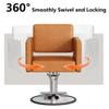 LOUVIXA Barber Chairs for Hair Stylist, Height Adjustable Hydraulic Salon Chair, 360 Degrees Rotation, Multi-Function Shampoo Chair for Salon Home Barbershop (Brown) view 4