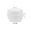 Mushroom Cream Jar 5G Plastic Refillable Travel Container Set view 2