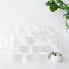 Mushroom Cream Jar 5G Plastic Refillable Travel Container Set view 4