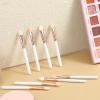 10pcs Professional Eyeshadow Applicators, Eyeshadow Sponge Applicator Reusable Eyeshadows Brush Eye Shadow Applicator Sticks Blendable Eyeshadows Applicators For Lady Women Makeup (3.5inch, White) view 3