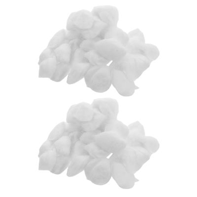 LIFKICH 2 Packs 100Pcs Cotton Balls for Face Makeup Remover Powder Remover Applicator Cotton Pads Lotion for Skincare and Cleaning