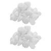 LIFKICH 2 Packs 100Pcs Cotton Balls for Face Makeup Remover Powder Remover Applicator Cotton Pads Lotion for Skincare and Cleaning view 1